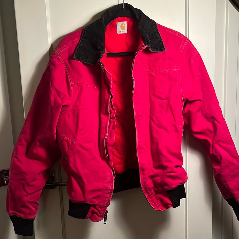 Red Carhartt Vintage Jacket